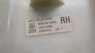 14K4349RB9 Обшивка двери задней правой (дверная карта) Land Rover Range Rover Sport 2 Арт 8575263, вид 3