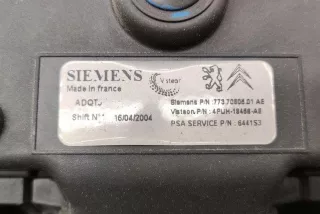 7737080501, 4PUH18456 , art8290777 Сопротивление печки Peugeot 407 Арт 8290777, вид 7