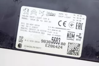 9838568380, E286424 , art8893956 Блок управления светом Peugeot 208 2 Арт 8893956, вид 6