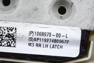 1068970-00-L , art9111221 Замок двери задней левой Tesla model 3 Арт 9111221, вид 6