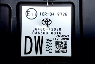 8646C-42030, 036500-8316 , art499073 Камера переднего вида Toyota Rav 4 5 Арт 499073, вид 4