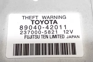89040-42011 , art5578682 Блок управления сигнализацией Toyota Rav 4 1 Арт 5578682, вид 4