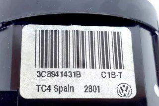 3C8941431B , art9038800 Блок управления светом Volkswagen Sharan 2 Арт 9038800, вид 4