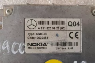 a2118209926, 2118209926 , art8962333 Блок управления телефоном Mercedes E W211 Арт 8962333, вид 2