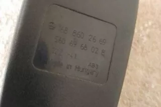 a1688602669, 1688602669 , art8962363 Ремень безопасности передний правый Mercedes A W168 Арт 8962363, вид 2