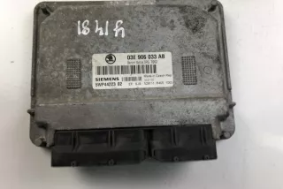03E906033AB , art3040501 Блок управления двигателем Skoda Fabia 1 Арт 3040501, вид 2