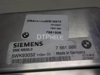 12147561381 Блок управления двигателем BMW X3 E83 Арт AM52260288, вид 7