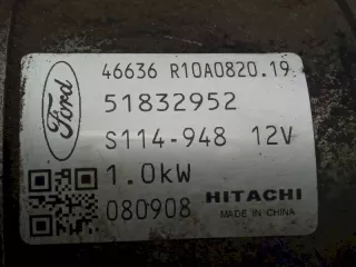 51832952 Стартер Fiat Bravo 2 Арт AG1075382, вид 5