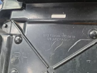51127338286 Кронштейн бампера заднего правый BMW X6 F16 Арт ZAP318281, вид 2