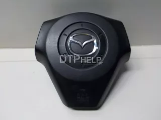 BP4S57K00D Подушка безопасности в рулевое колесо Mazda 3 BK Арт AM50845265, вид 1