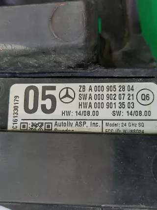A2058853265 кронштейн бампера Mercedes C W205 Арт ARM220480, вид 8