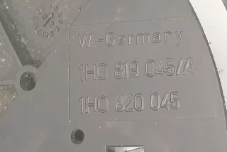 1h0819045a, 1h0820045, 1h6819075 , art8041374 Блок управления печки/климат-контроля Volkswagen Golf 3 Арт 8041374, вид 3
