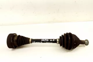6R0407761A , art9093063 Полуось передняя левая (приводной вал, ШРУС) Skoda Rapid Арт 9093063, вид 1