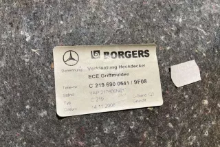 C2196900541, 14112006, YAP217606N01 , art9070866 Прочая запчасть Mercedes CLS C219 Арт 9070866, вид 5