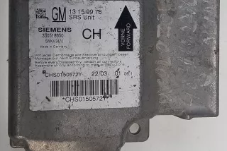 13159978 , art3413558 Блок AirBag Opel Vectra C  Арт 3413558, вид 1