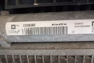 23336302, 84207979, 84208069, 84216861, 39109399 , art8909363 Кассета радиаторов Opel Insignia 2 Арт 8909363, вид 7