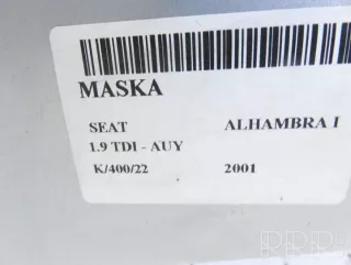 artCZM70596 Капот Seat Alhambra 1 restailing Арт CZM70596, вид 6