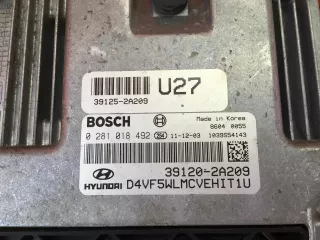391202a209,0281018492  Блок управления двигателем Hyundai i40  Арт 1008683, вид 2