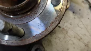 13580386,13507454 Ступица задняя левая Opel Astra K Арт 8736847, вид 3