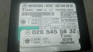 0205455832 Блок иммобилайзера Mercedes Vito W638 Арт YBR01M201, вид 4