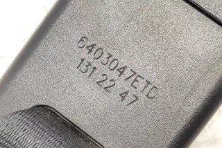 1312247, 6403047ETD , art9801756 Ремень безопасности задний левый Opel Corsa E Арт 9801756, вид 3