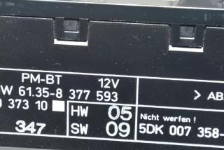 8377593 , art925230 Блок управления двери передней левой BMW 5 E39 Арт 925230, вид 5