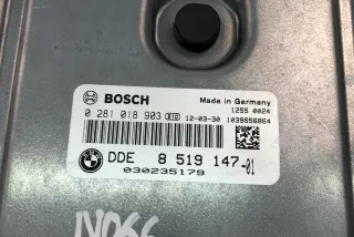 8519147, 0281018903 , art9679494 Блок управления двигателем BMW X5 E70 Арт 9679494, вид 4