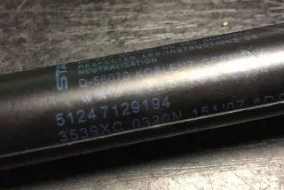 7129194 , art692631 Амортизатор крышки багажника (3-5 двери) BMW 3 E90/E91/E92/E93 Арт 692631, вид 4