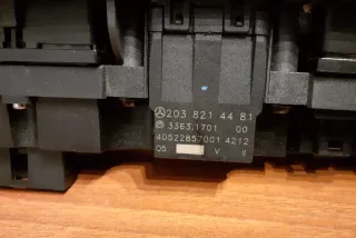 A2038214481 , art2727332 Кнопка аварийной сигнализации Mercedes C W203 Арт 2727332, вид 6