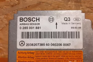 2038207385, 0285001881, #664 , art3044270 Блок AirBag Mercedes C W203 Арт 3044270, вид 4