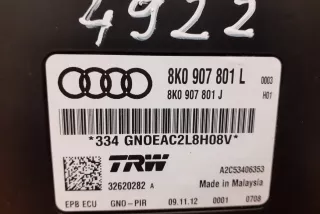 8k0907801J, 8K0907801L, #4922 , art2738628 Блок ручника (стояночного тормоза) Audi A4 B8 Арт 2738628, вид 2