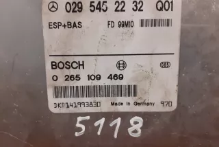 #5118, 0265109469, 0295452232 , art2743587 Блок управления ABS Mercedes E W210 Арт 2743587, вид 2