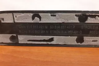 8V4853491, 8V4853492, #8001 , art378692 Накладка на порог Audi A3 8V Арт 378692, вид 5