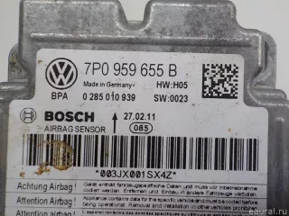 7P0959655B Блок управления AIR BAG Volkswagen Touareg 2 Арт E84661961, вид 6