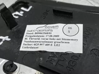 4G0867409E Накладка декоративная Audi A6 C7 (S6,RS6) Арт 00217063, вид 4