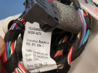 5E0971694C Жгут проводов задней правой двери Skoda Octavia A7 Арт ZAP316502, вид 3