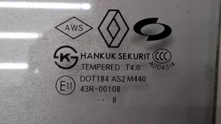 823015728R Стекло двери задней левой Renault Koleos Арт 8784394, вид 2