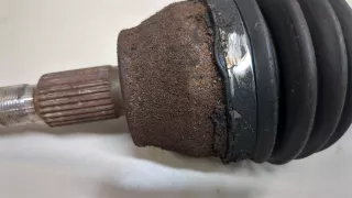 2459530,F1F63B436JB Полуось передняя правая (приводной вал, шрус) Ford Focus 3 Арт 8785884, вид 2