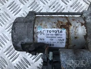 281000r010, ms4280004920 , artFOL1691 Стартер Toyota Avensis 2 Арт FOL1691, вид 5