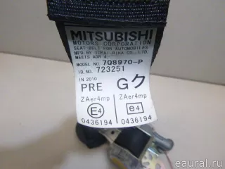 7000B600 Ремень безопасности с пиропатроном Mitsubishi Lancer 10 Арт E22590596, вид 7