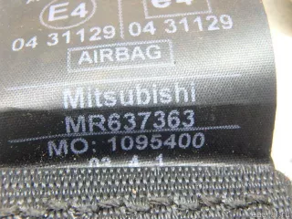 MR637363 Ремень безопасности с пиропатроном Mitsubishi Space Star 1 Арт E6925802, вид 6
