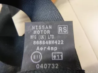 H6884BM4BB Ремень безопасности с пиропатроном Nissan Almera N16 Арт E100131622, вид 4