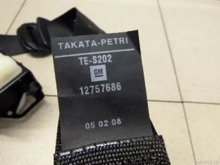 12757686 Ремень безопасности  Saab 9-3 2 Арт E12847678, вид 5