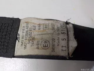 7M3857816041 Ремень безопасности  Volkswagen Sharan 1 restailing Арт E50308813, вид 4