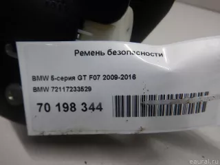 72117233529 Ремень безопасности BMW 5 F10/F11/GT F07 Арт E70198344, вид 4