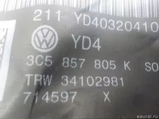 3C5857805KSOY Ремень безопасности Volkswagen Passat B7 Арт E40667441, вид 6