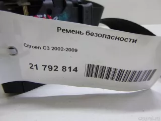 Ремень безопасности Citroen C3 1 2003г.  - Фото 11