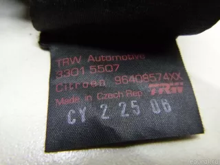 Ремень безопасности Citroen C3 1 2003г.  - Фото 6