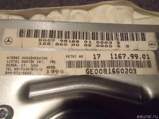 1688600005 Подушка безопасности пассажирская (в торпедо) Mercedes A W168 Арт E12159315, вид 4