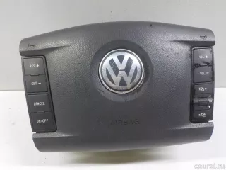 3D0880203B2K7 Подушка безопасности водителя Volkswagen Touareg 1 Арт E41016156, вид 2